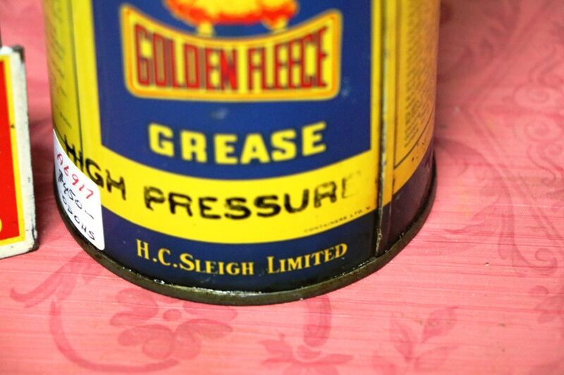 Vintage Golden Fleece CinemaScope 1lb Grease Tin 