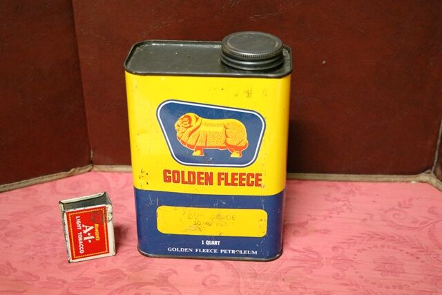 Vintage Golden Fleece Duo Grade 3040 1qrt Tin