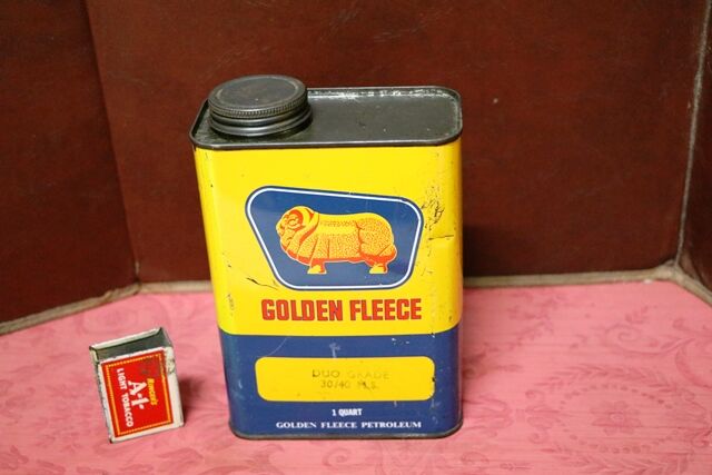 Vintage Golden Fleece Duo Grade 3040 1qrt Tin