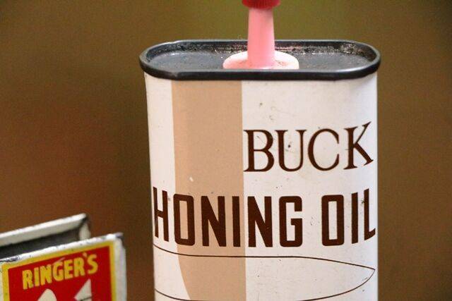 Vintage Handy Oiler BUCK Honing Oil