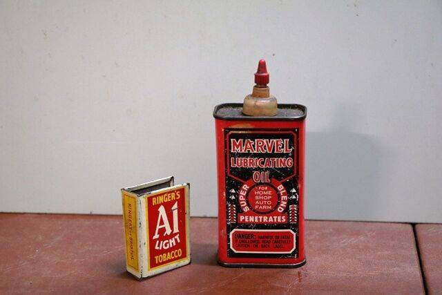 Vintage Handy Oiler Marvel Lubricating Oil