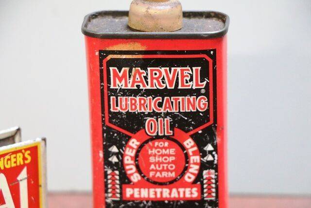 Vintage Handy Oiler Marvel Lubricating Oil