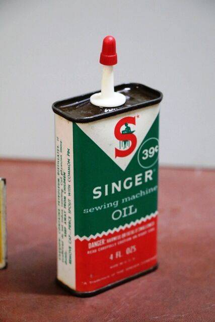 Vintage Handy Oiler Singer Sewing Machine Oil