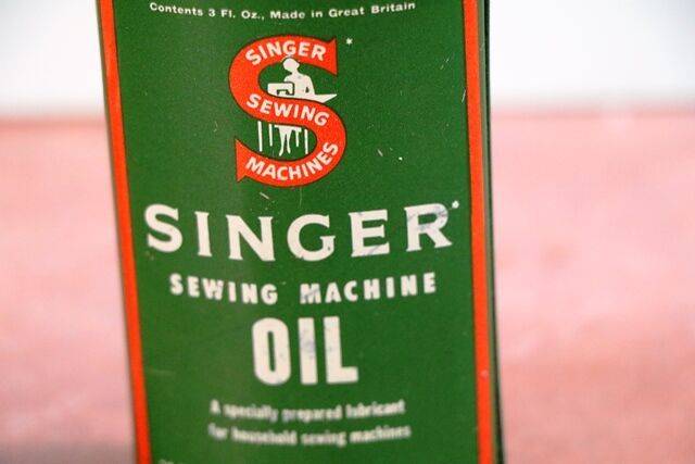 Vintage Handy Oiler Singer Sewing Machine Oil