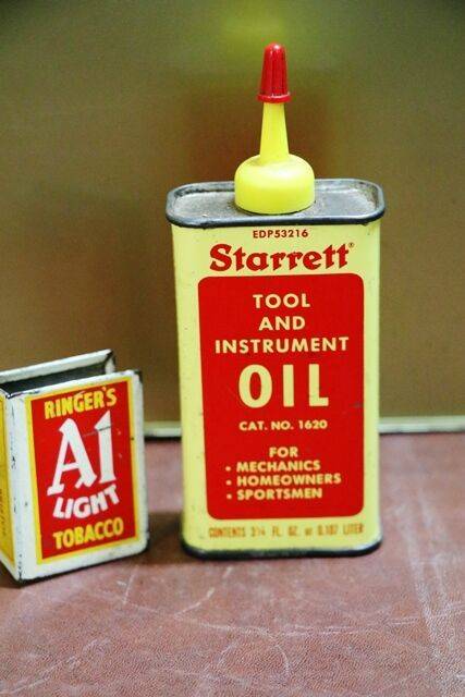Vintage Handy Oiler Starrett Tool and Instrument Oil