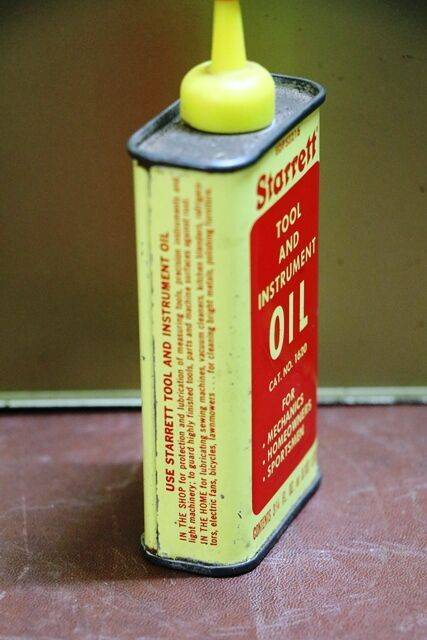 Vintage Handy Oiler Starrett Tool and Instrument Oil