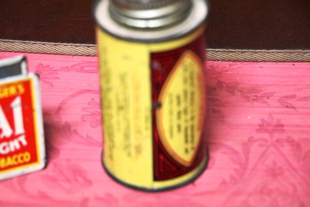 Vintage Insectibane Destroys Insects Tin With Contents