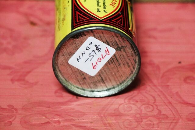 Vintage Insectibane Destroys Insects Tin With Contents