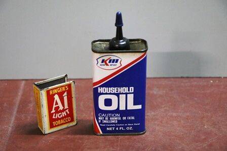 Vintage KM Household Oil 4oz Oiler