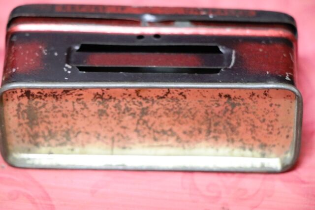 Vintage LODGE Spark Plug Tin