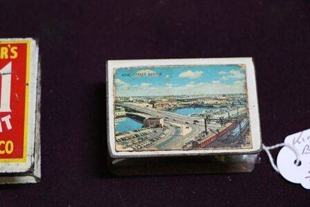 Vintage Match Box Case King St Bridge