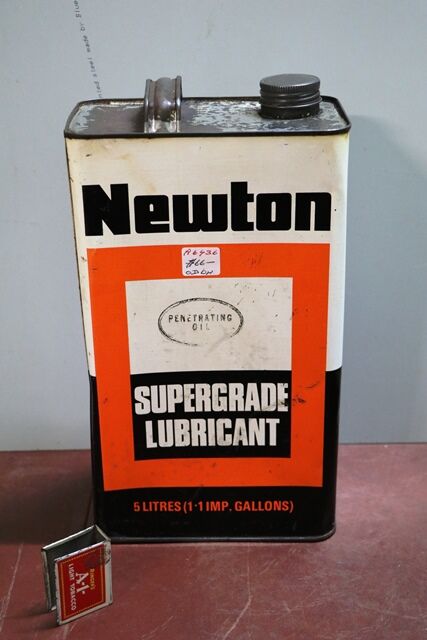 Vintage Newton Super Lubricant Penetrating Oil 11 imp gal Tin