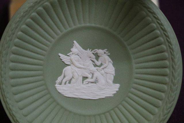 Vintage Old English Wedgwood Pale Green 