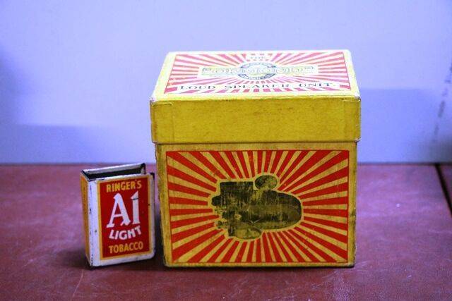 Vintage Ormond Loud Speaker Unit Box 
