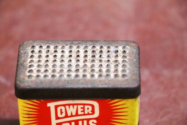 Vintage Power Plus Vulcanizing Patches Tin Including Contents