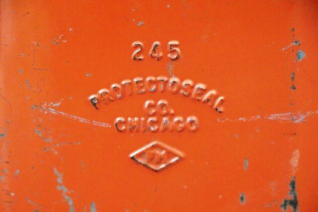 Vintage Protectoseal Co Chicago Gooseneck Jerry Can