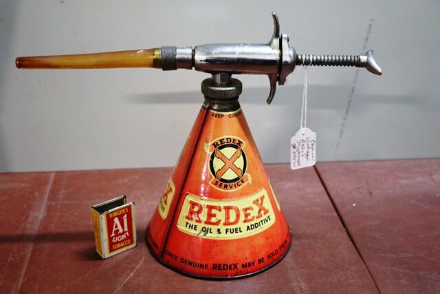 Vintage REDeX Fuel Additive Dispenser 