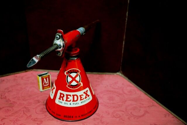 Vintage REDeX Fuel Additive Embossed Dispenser
