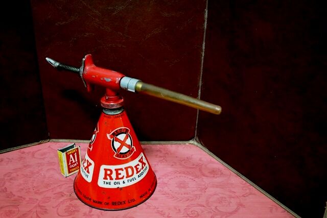 Vintage REDeX Fuel Additive Embossed Dispenser