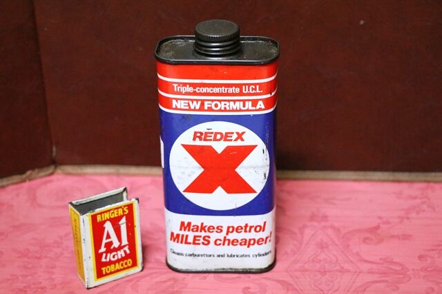 Vintage RedEx New Formula 105 FL OZ Tin