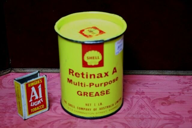 Vintage Retinax A MultiPurpose Grease 1lb Tin