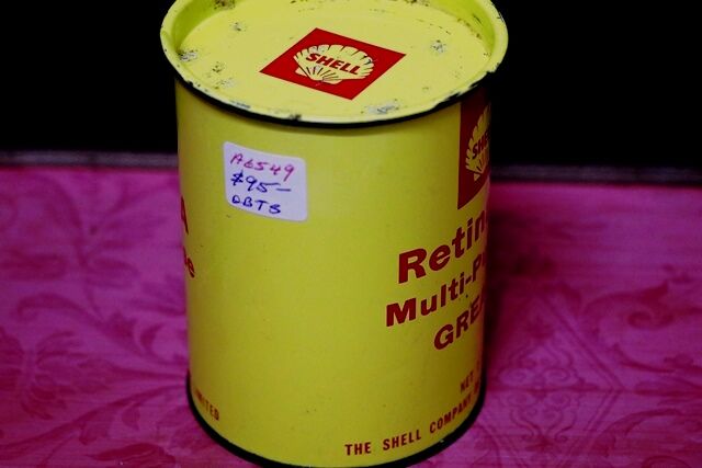 Vintage Retinax A MultiPurpose Grease 1lb Tin