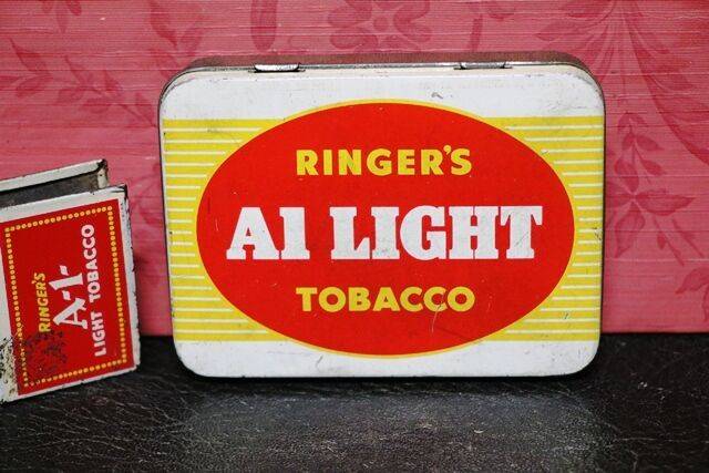 Vintage Ringerand39s A1 Light Tobacco Tin