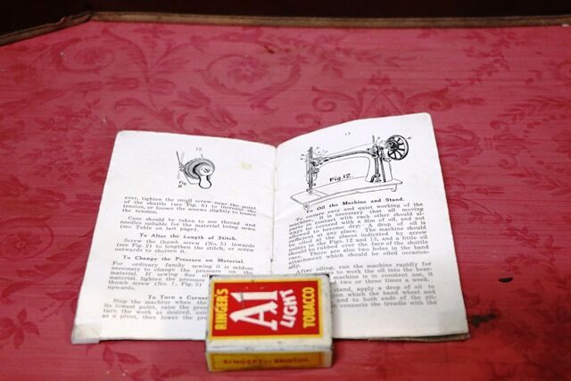 Vintage SOEASY Sewing Machine Instructions