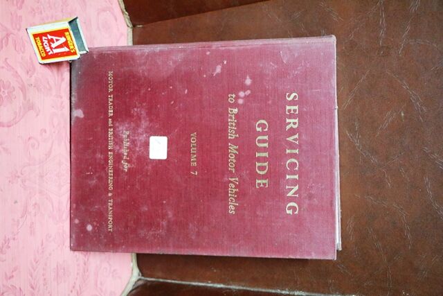 Vintage Servicing Guide to British Motor Vehicles Vol 7
