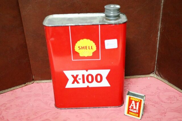 Vintage Shell 30 X100 Motor Oil 2 litre Tin