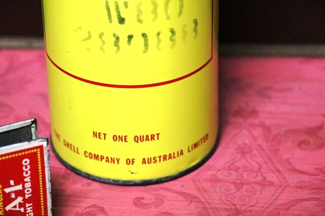 Vintage Shell Aero Shell W80 One Quart Tin