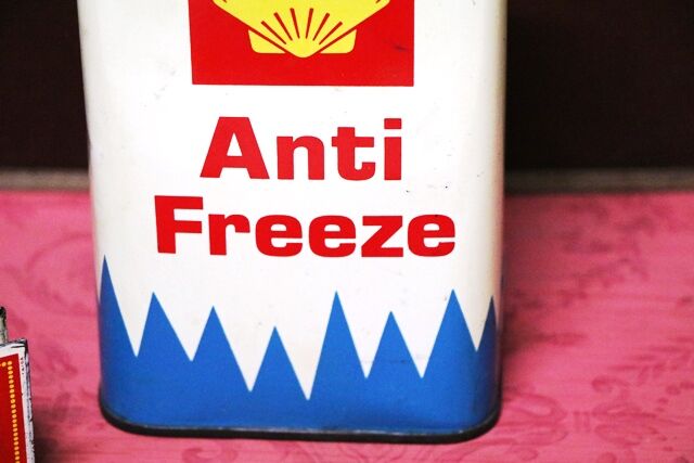 Vintage Shell AntiFreeze One Quart Tin