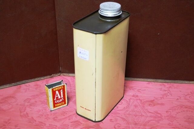Vintage Shell Spirax 80 EP Gear Oil 1 Quart Tin