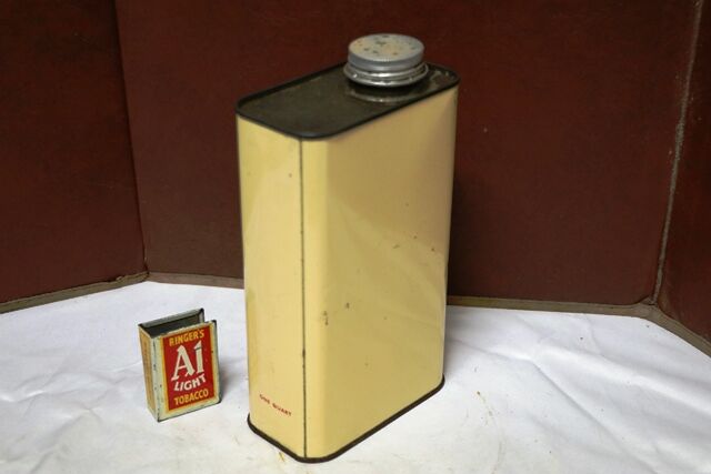 Vintage Shell Spirax  90 EP Gear Oil Tin