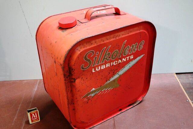 Vintage Silkolene Lubricants 5gl Drum