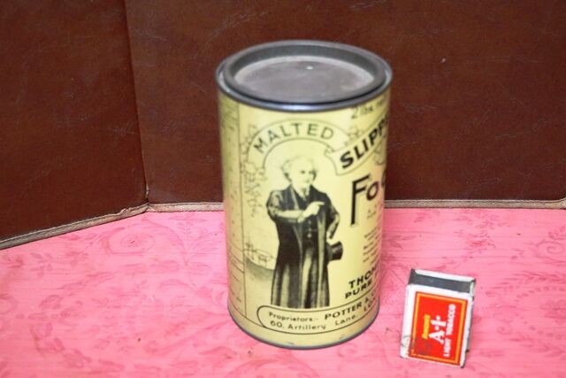 Vintage Slippery ELM Food Unopened Tin with Contents