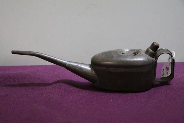 Vintage Small Boat Shape Oiler 