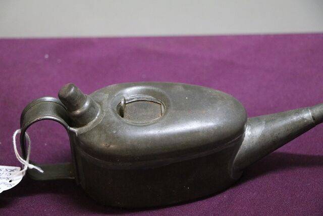 Vintage Small Boat Shape Oiler 
