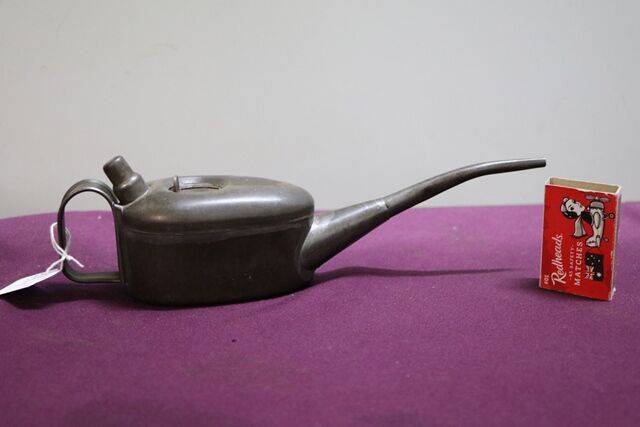 Vintage Small Boat Shape Oiler 