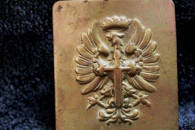 Vintage Spanish Military Belt Buckle