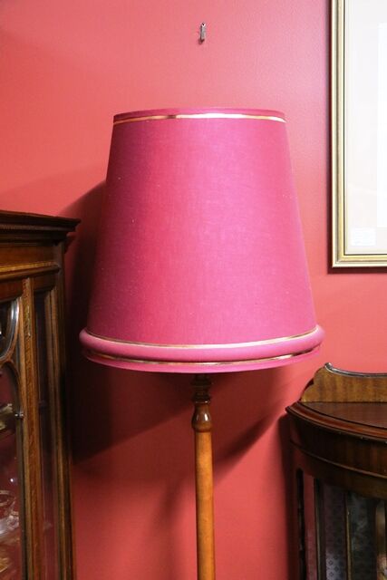 Vintage Standard Lamp with Shade 