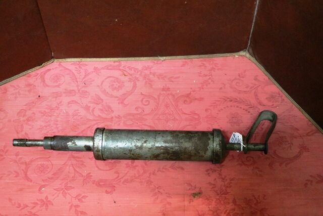 Vintage Steel Pump Action Auto Grease Gun Dispenser