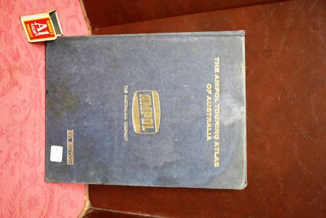 Vintage The Ampol Touring Atlas of Australia