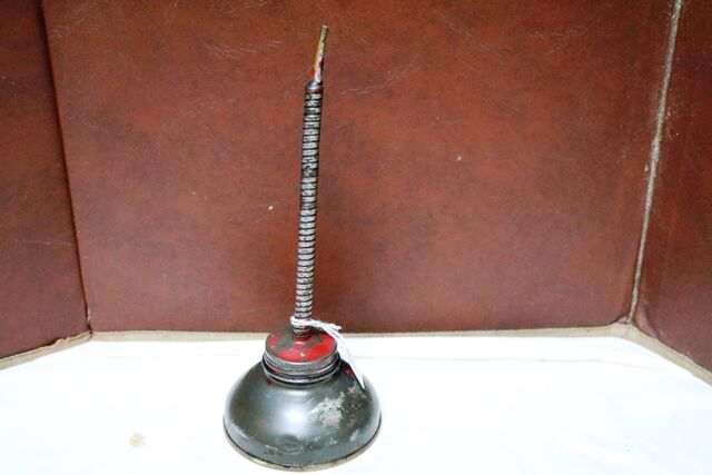 Vintage Thumb Pump Oiler with Flexible Spout 