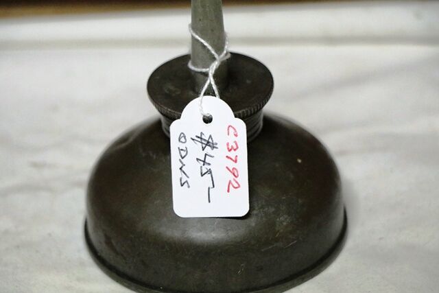 Vintage Thumb Pump Oiler with a 4 Spout