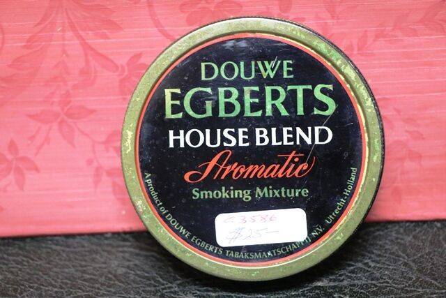 Vintage Tobacco Tin Douwe Egberts House Blend Tin