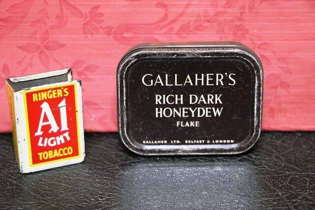 Vintage Tobacco Tin Gallaherand39s Rich Dark Honeydew Tin