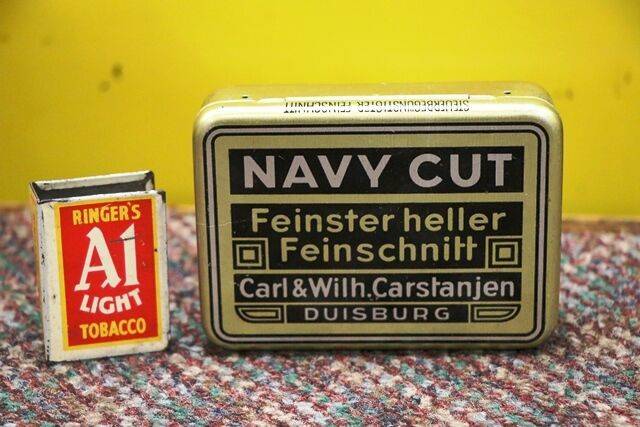 Vintage Tobacco Tin Godfrey Phillipand39s Grand Cut Tobacco Tin