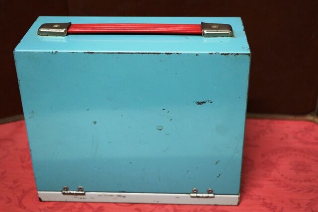 Vintage Trafalgar Metal First Aid Kit with Contents