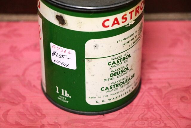 Vintage Wakefield Castroease 1lb Tin